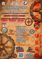 MECH FUEGO 2023 National Level Technical Symposium Poster